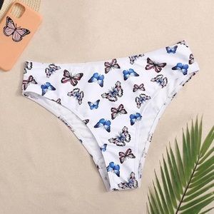 NWT bikini butterfly bottoms